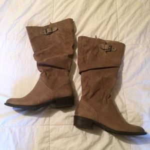 Suede Boots